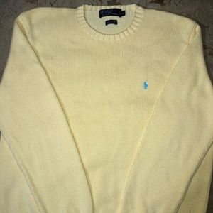 Polo by Ralph Lauren Yellow Knit Sweater
